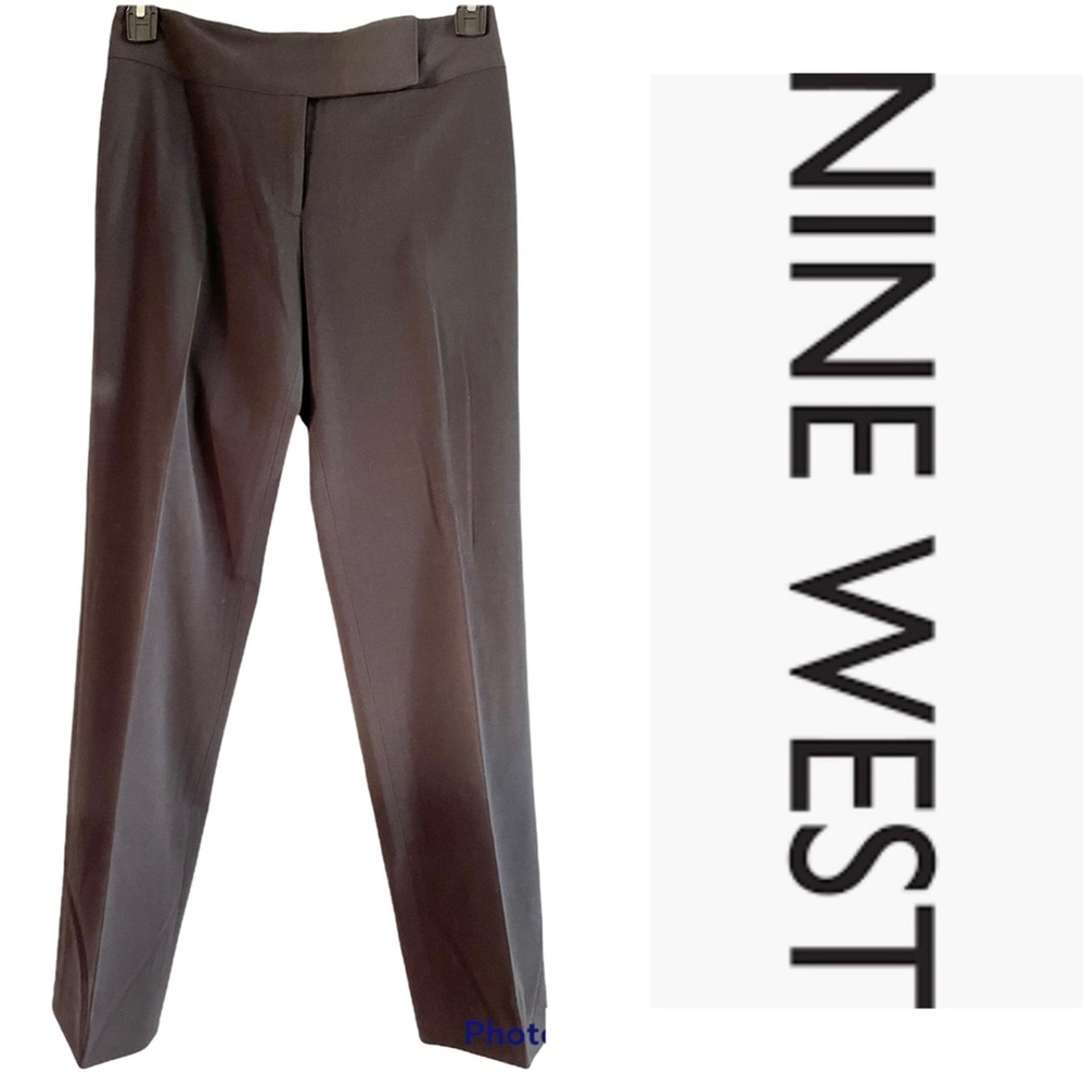 Nine West Women’s Stretch Invitation Only Black Pants Size 4